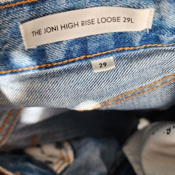 DENIM FOURM x ARITZIA The Joni High Rise Loose fit jeans size 29L - Picture 4 of 10